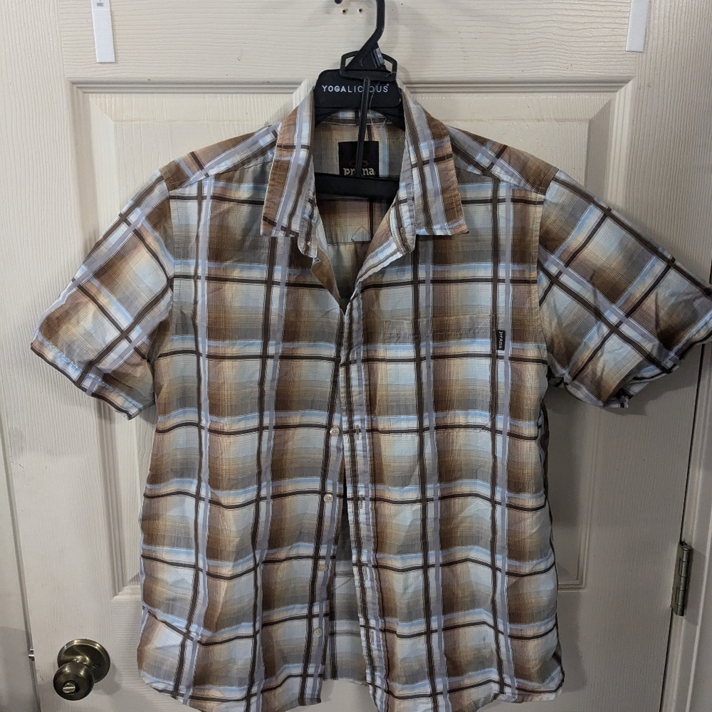 Prana camp shirt
